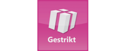 Gestrikt
